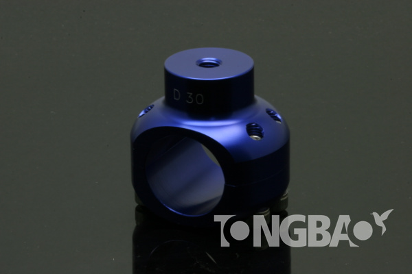 Blue Anodized Aluminium Support