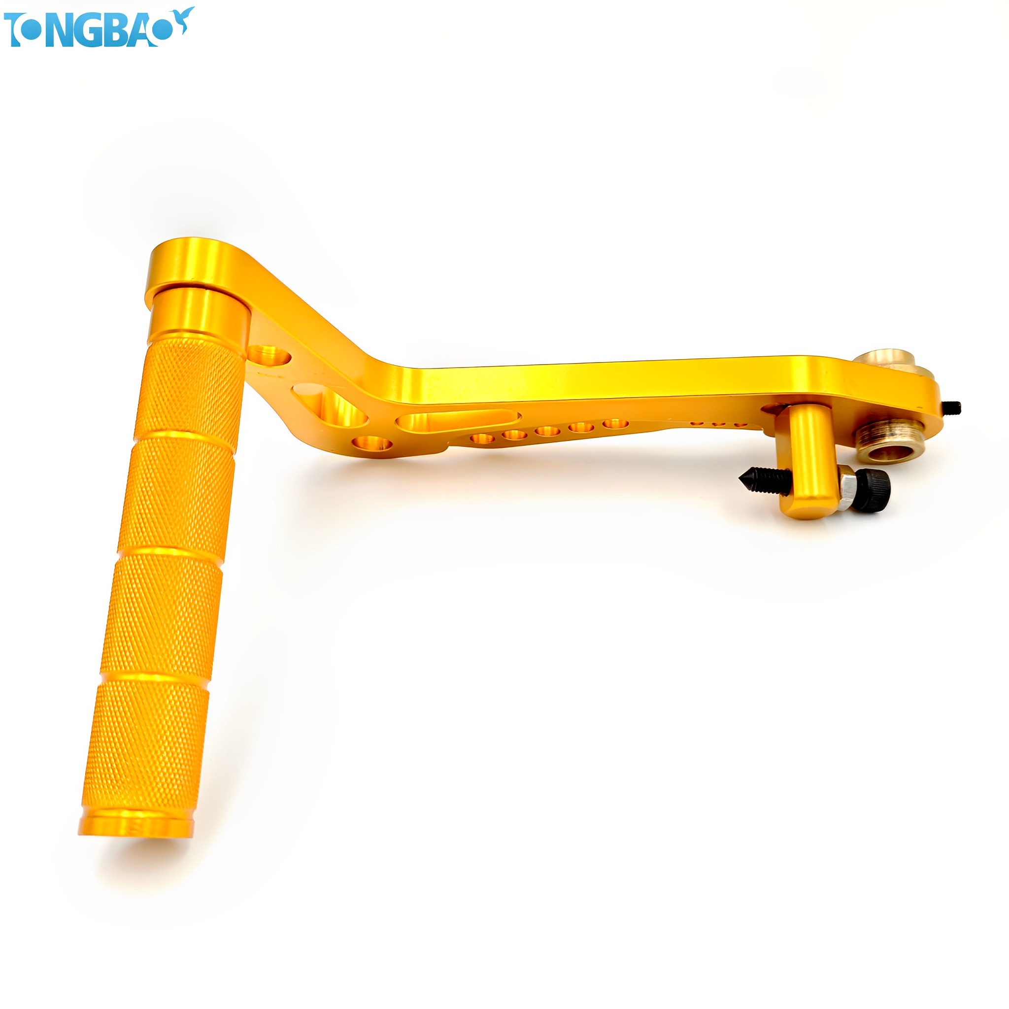 Item No. Height Color
1 170mm Gold/Black Anodized
Note:
Material: Aluminum 6061‐T6.
Finish: Black Anodized.