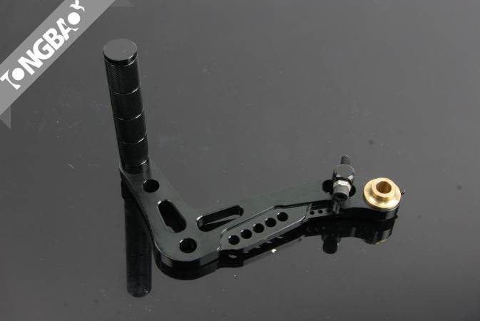 Pedal Aluminium Anodized Hitam