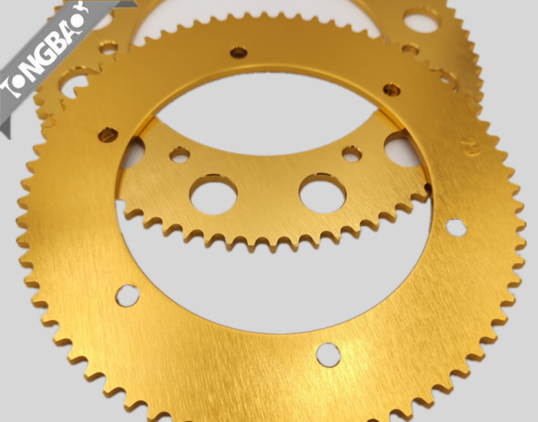 The Hard Anodized sprocket